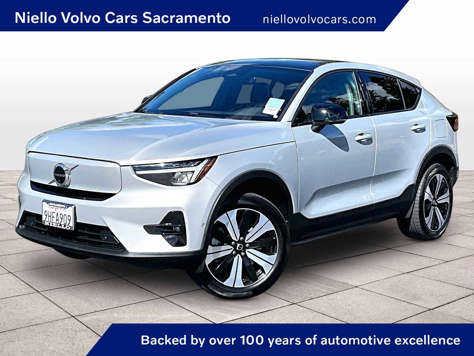 Used 2023 Volvo C40 P8 Recharge Plus AWD/4WD image 1