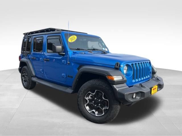 Used 2021 Jeep Wrangler Unlimited Sport image 1
