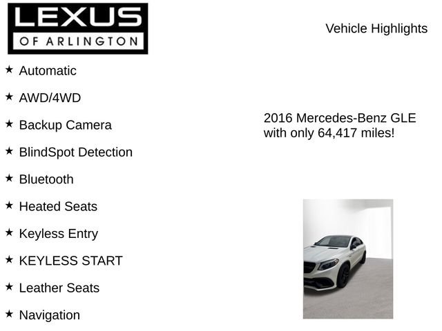 Used 2016 Mercedes-Benz GLE 63 AMG S image 7