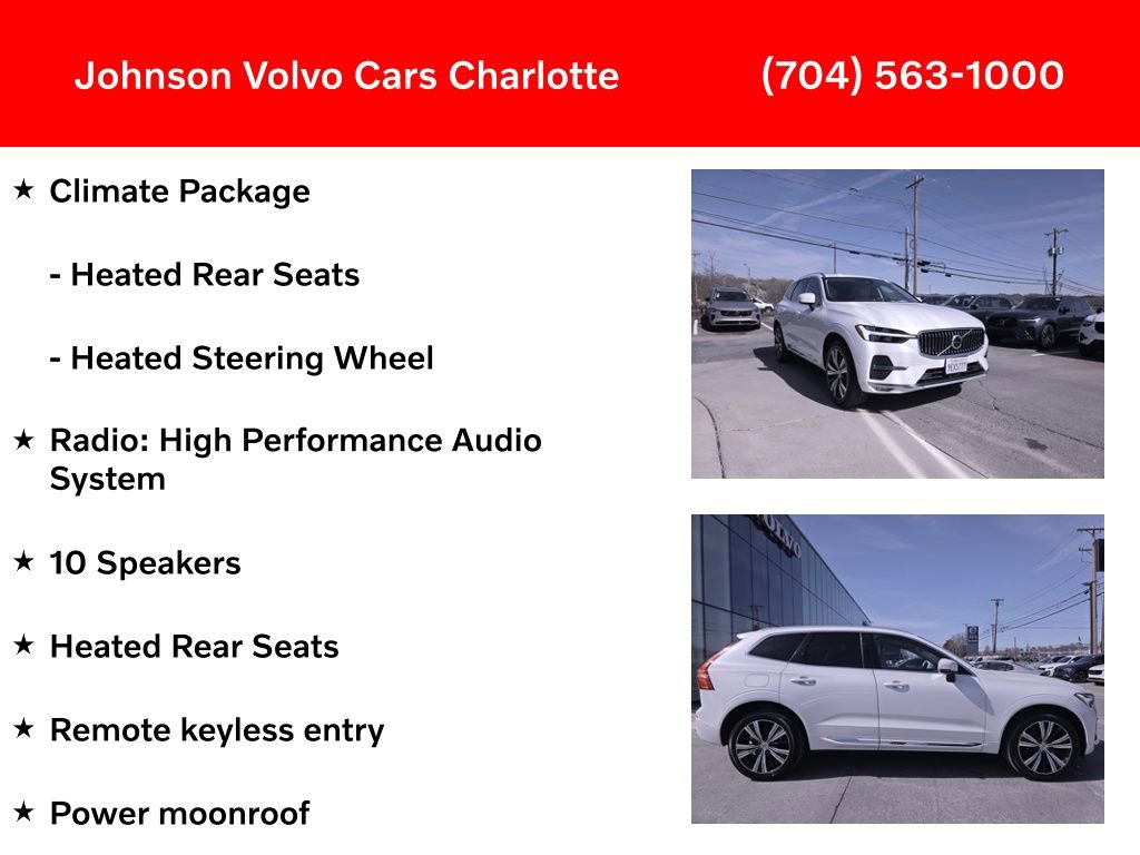 Used 2023 Volvo XC60 B5 Plus w/ Climate Package image 3