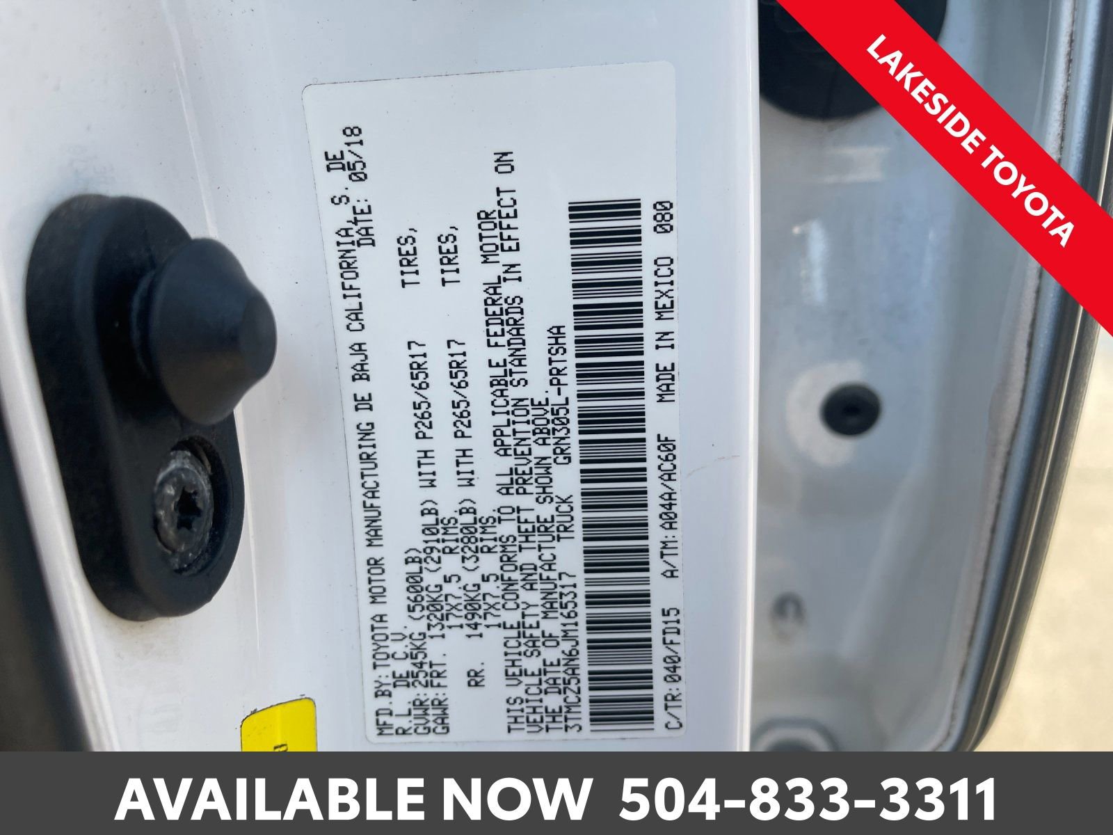 Used 2018 Toyota Tacoma TRD Sport image 35