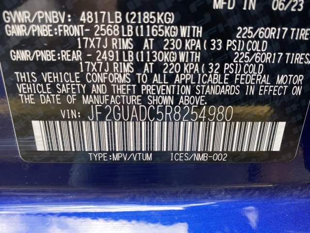 Used 2024 Subaru Crosstrek 2.0i Premium image 27