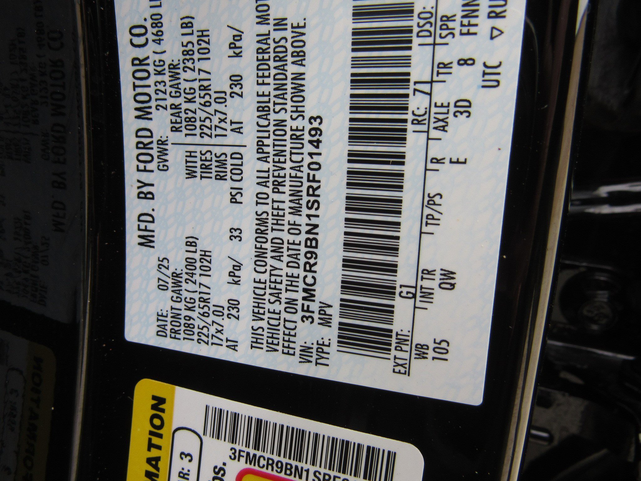 Used 2025 Ford Bronco Sport Big Bend image 28