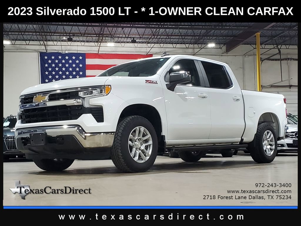 Used 2023 Chevrolet Silverado 1500 LT w/ Z71 Off-Road Package