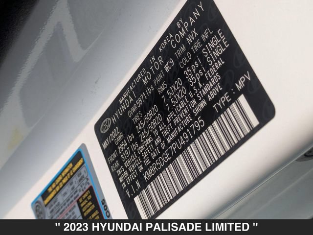 Used 2023 Hyundai Palisade Limited AWD/4WD image 36