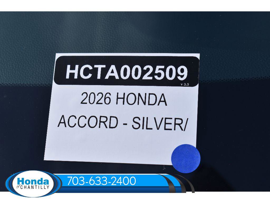 New 2026 Honda Accord SE image 37