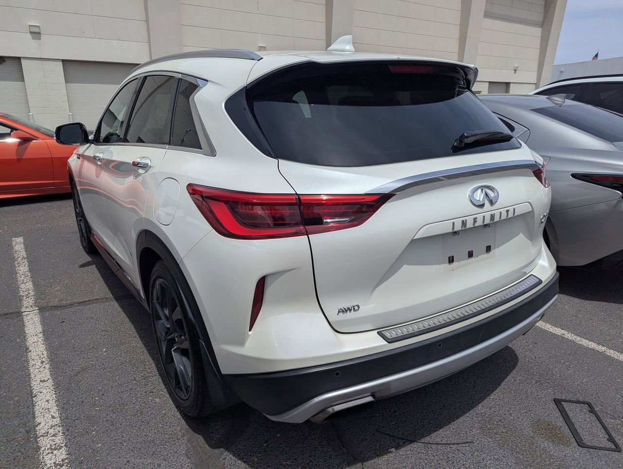 Certified 2019 INFINITI QX50 Essential w/ Sensory Package AWD/4WD image 7