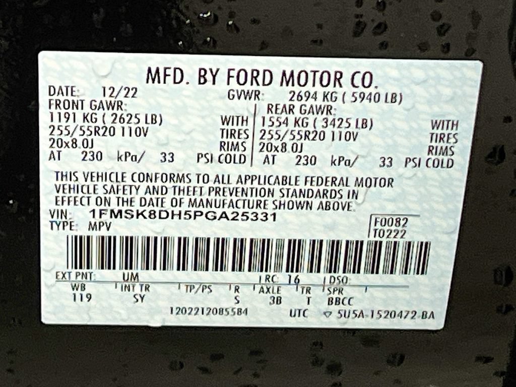 Used 2023 Ford Explorer XLT w/ Equipment Group 202A AWD/4WD image 34