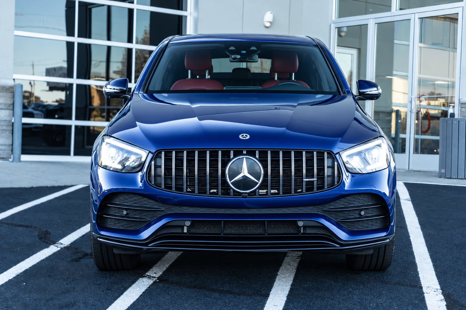 Used 2021 Mercedes-Benz GLC 43 AMG 4MATIC Coupe image 2