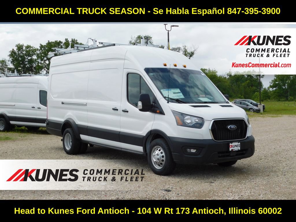 New 2024 Ford Transit 350 148 High Roof DRW AWD w/ Exterior Upgrade Package image 1