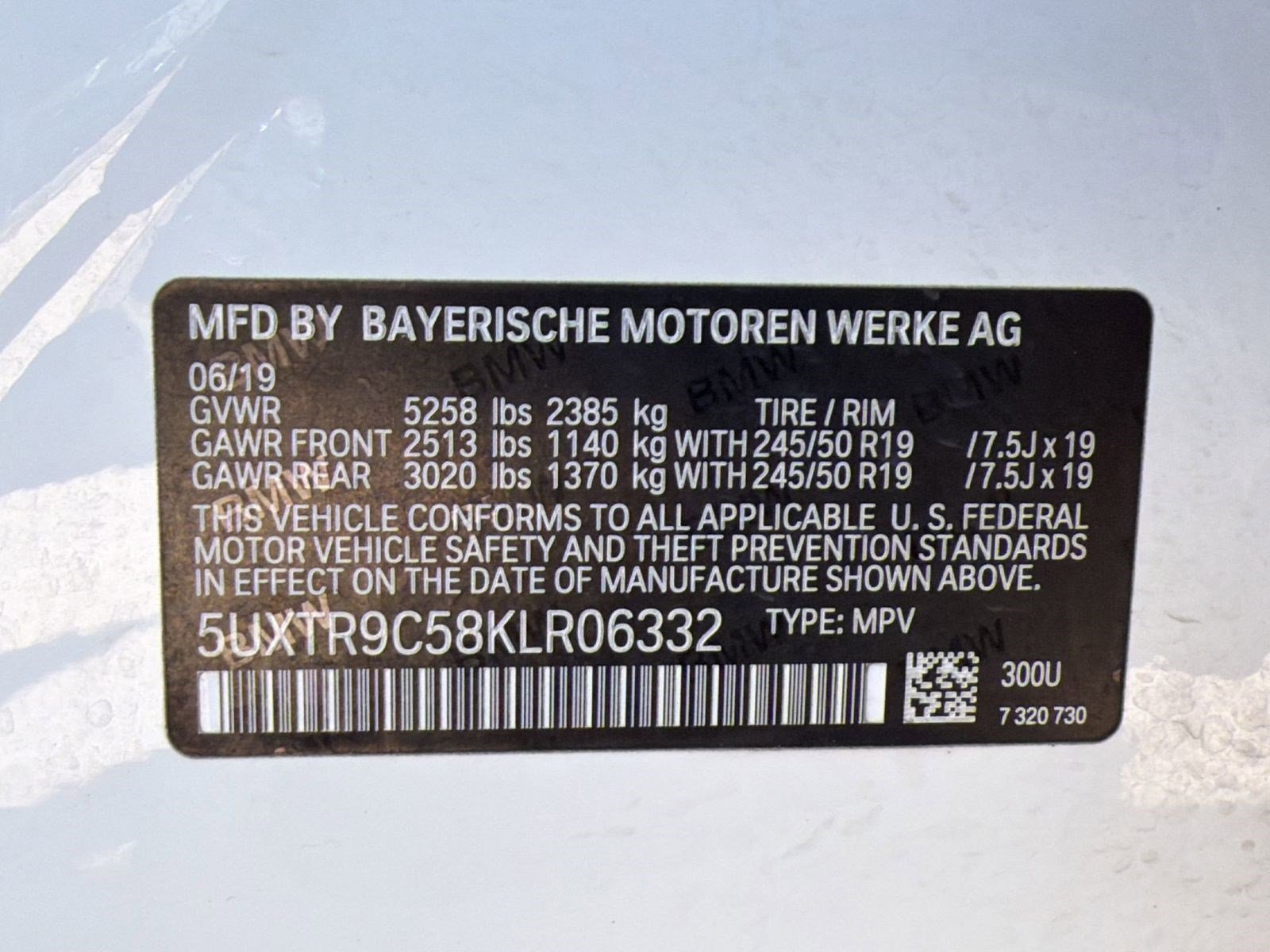 Used 2019 BMW X3 xDrive30i w/ Premium Package AWD/4WD image 18