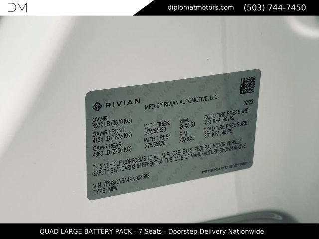 Used 2023 Rivian R1S Adventure AWD/4WD image 46