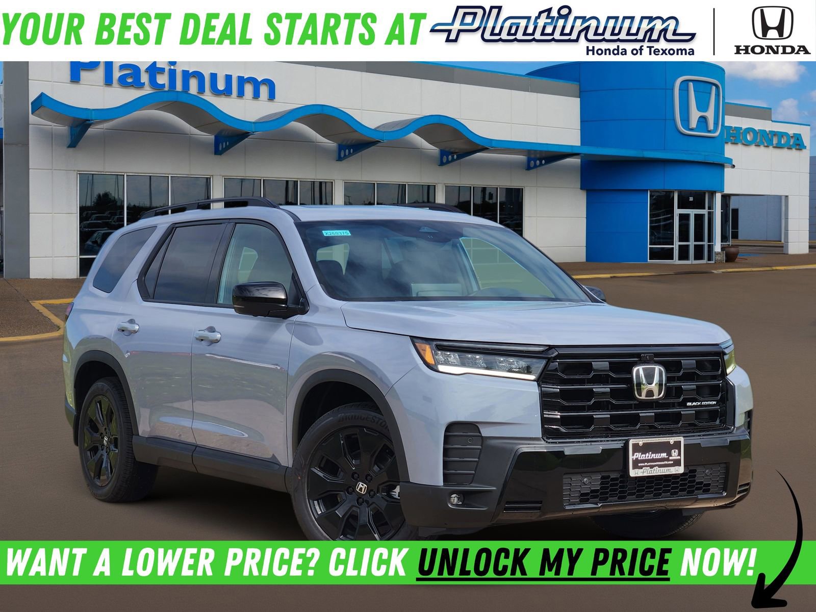New 2026 Honda Pilot Black Edition