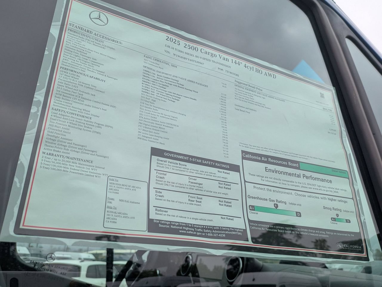 New 2025 Mercedes-Benz Sprinter 2500 image 16