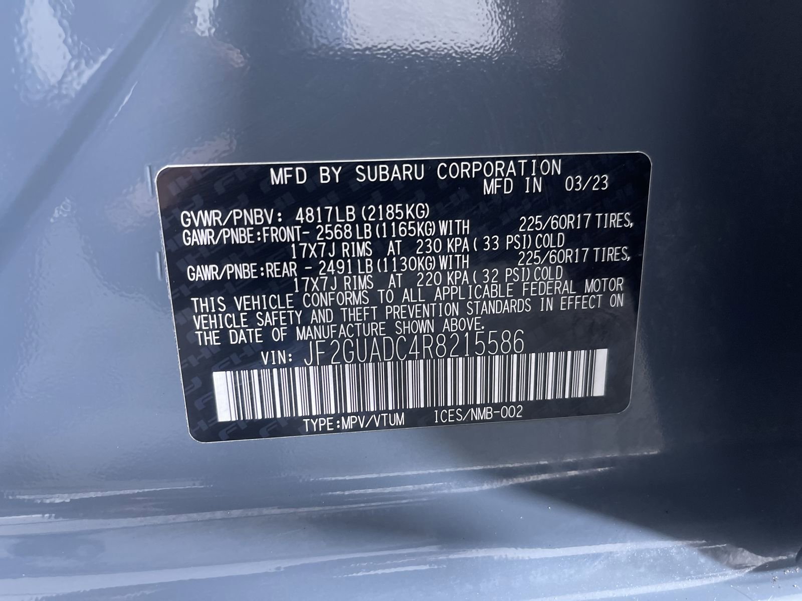 Used 2024 Subaru Crosstrek 2.0i Premium w/ Crosstrek Mirror Package image 12