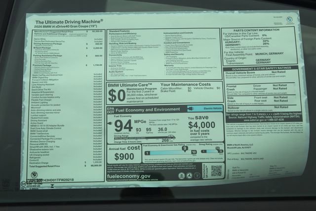 New 2026 BMW i4 xDrive40i w/ M Sport Package image 2