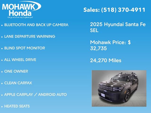 Used 2025 Hyundai Santa Fe SEL image 7