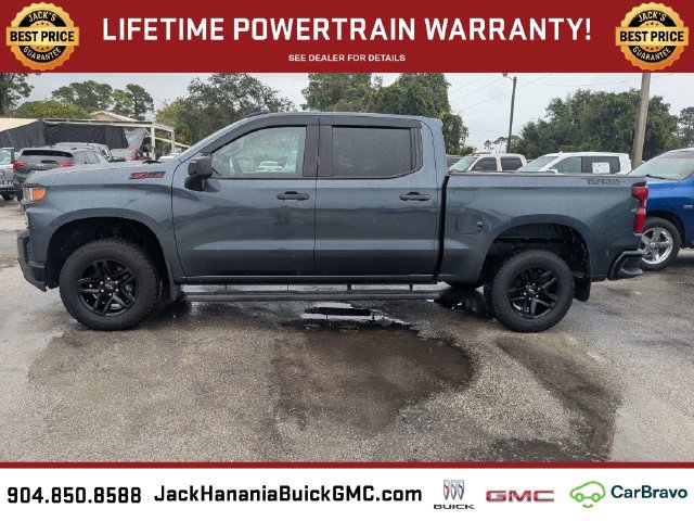 Used 2021 Chevrolet Silverado 1500 Custom Trail Boss w/ LPO, Dark Essentials Package AWD/4WD image 6