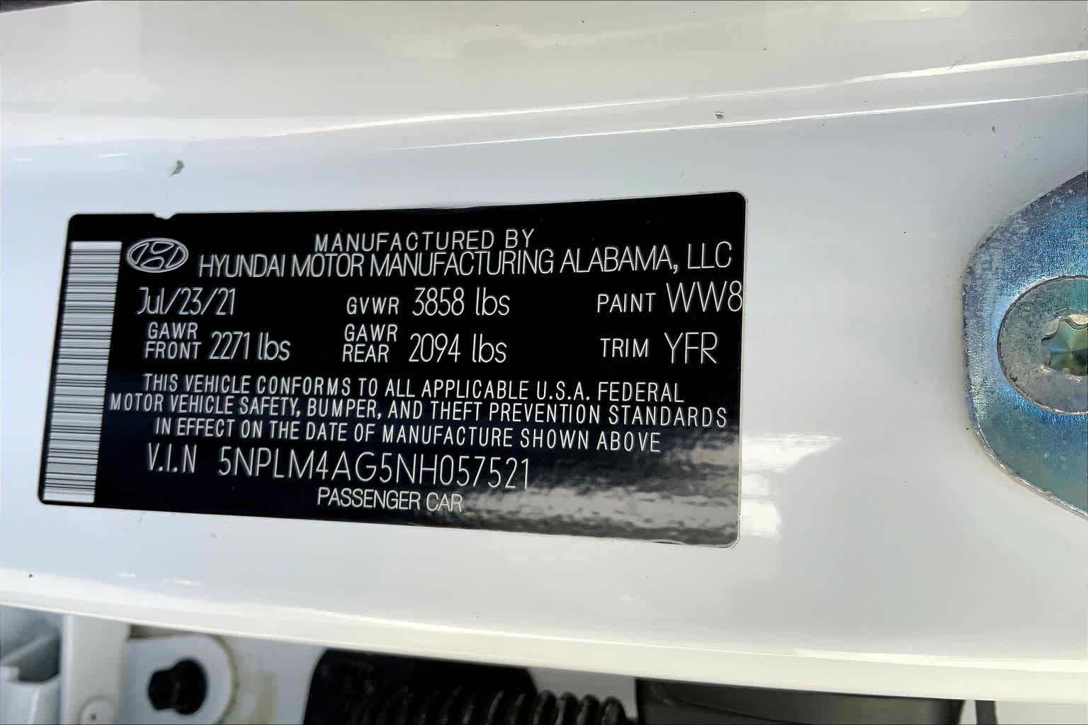 Used 2022 Hyundai Elantra SEL w/ Cargo Package FWD image 31