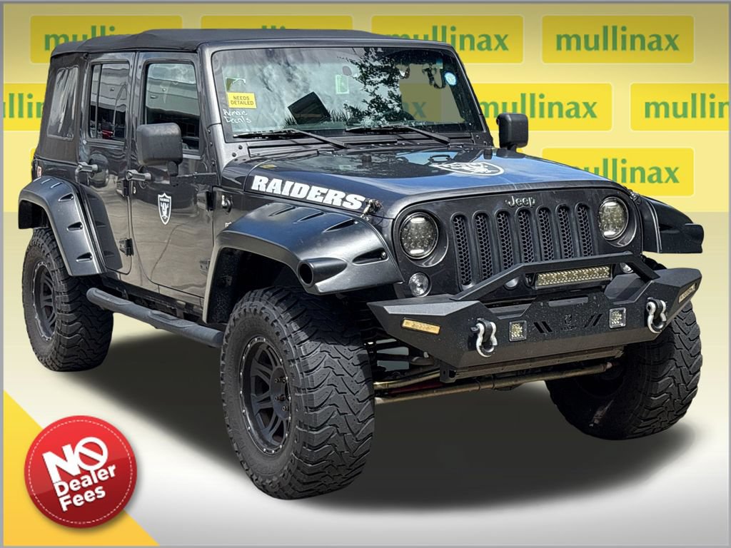 Used 2016 Jeep Wrangler Unlimited Sport w/ Quick Order Package 24S AWD/4WD image 1