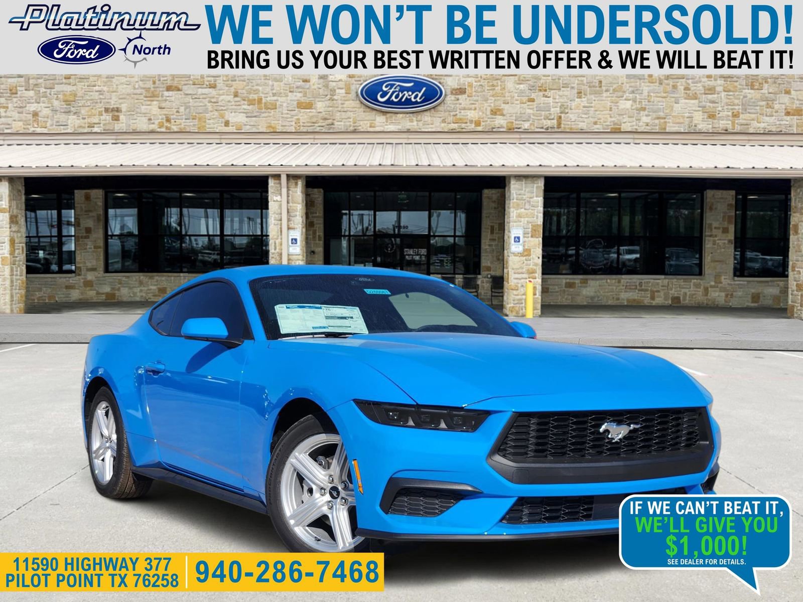 New 2026 Ford Mustang Coupe image 1