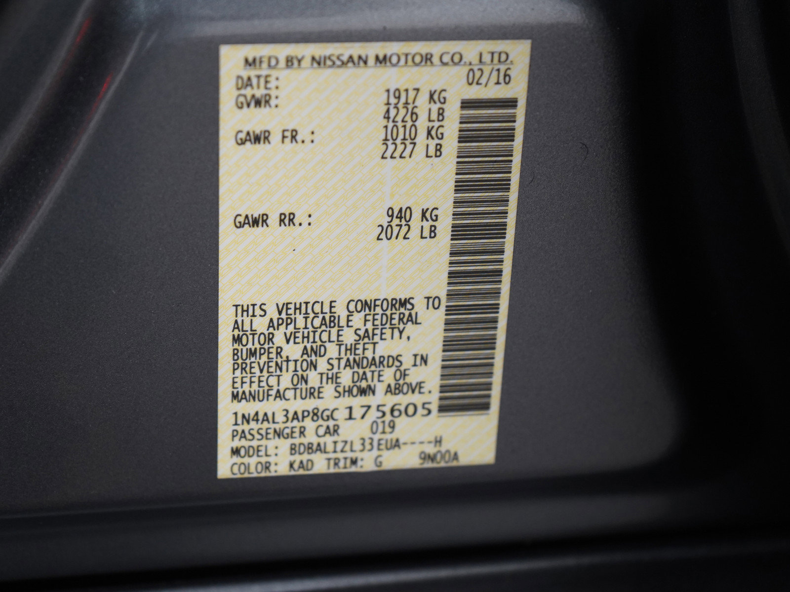 Used 2016 Nissan Altima 2.5 SV image 27