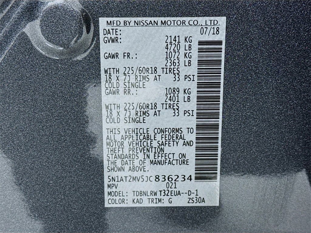 Used 2018 Nissan Rogue SL image 32