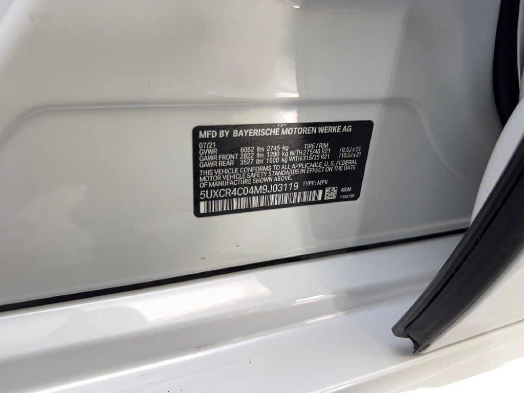 Used 2021 BMW X5 sDrive40i w/ M Sport Package RWD image 88