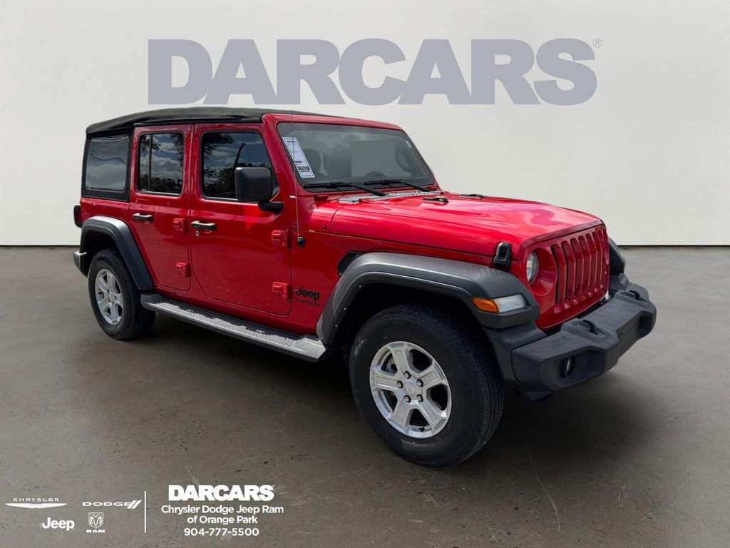 Used 2022 Jeep Wrangler Unlimited Sport S image 1