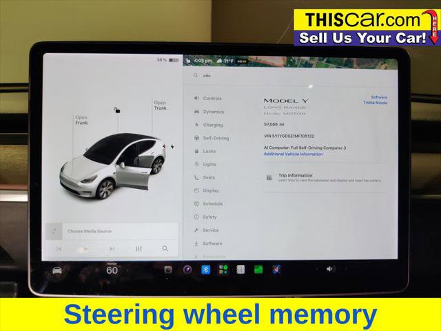 Used 2021 Tesla Model Y Long Range AWD/4WD image 16