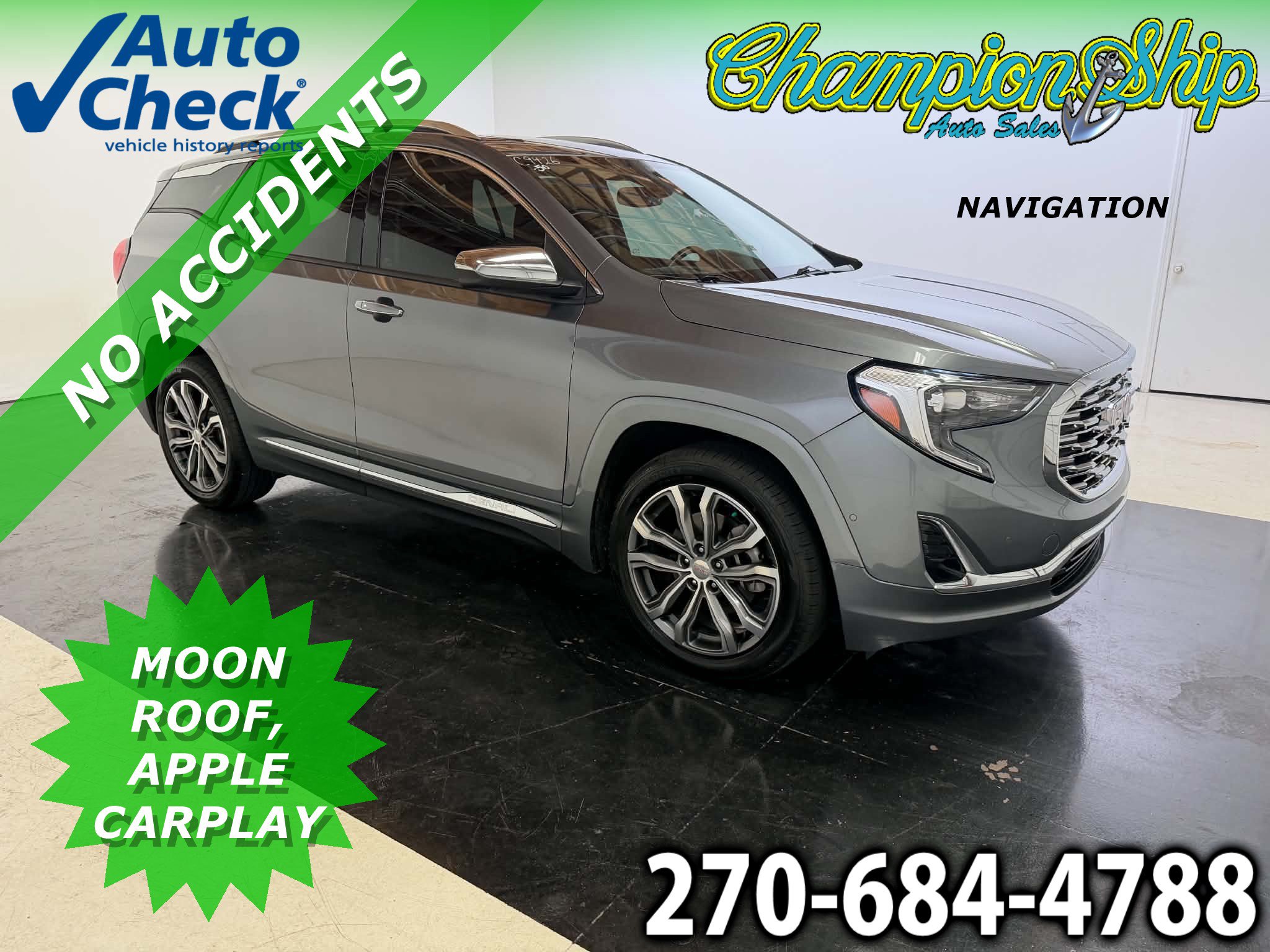 Used 2020 GMC Terrain Denali w/ Denali Premium Package FWD image 1