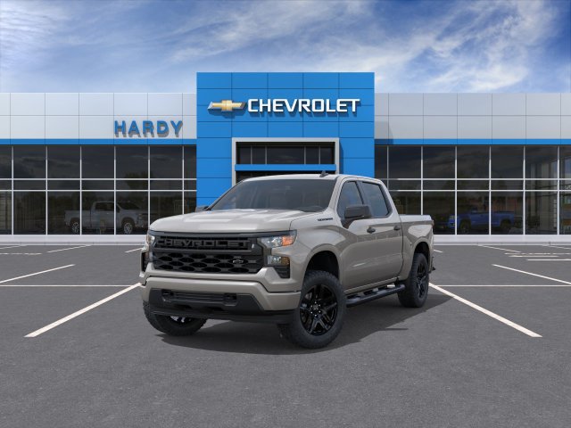 New 2026 Chevrolet Silverado 1500 Custom w/ Turbomax Blackout Package AWD/4WD image 8