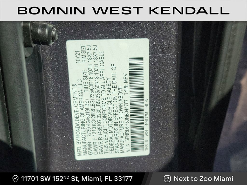 Used 2022 Honda Odyssey EX image 31