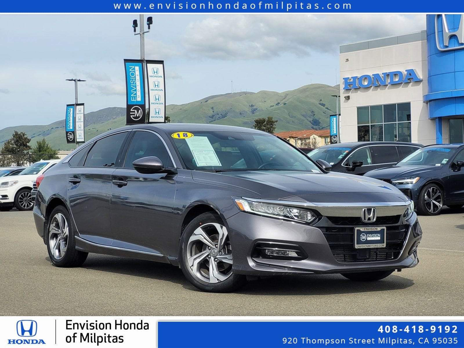 Certified 2018 Honda Accord EX-L image 1