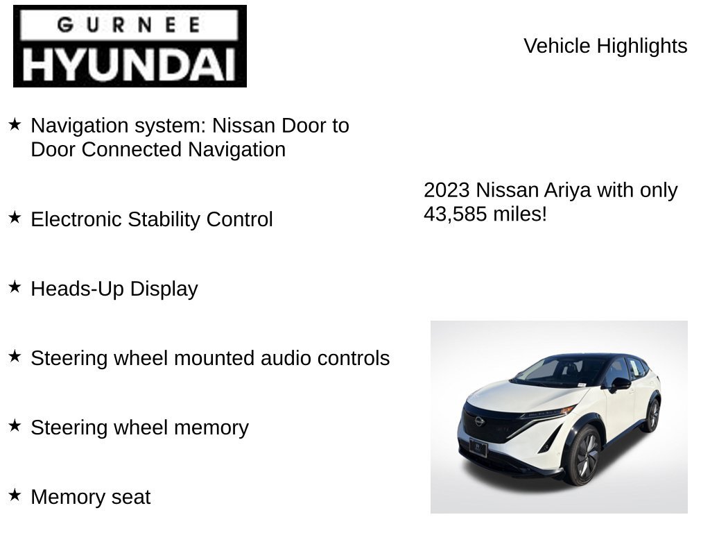 Used 2023 Nissan Ariya AWD/4WD image 8