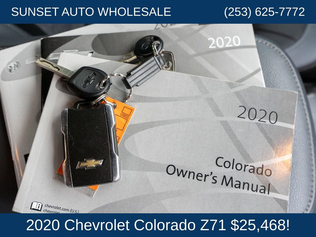 Used 2020 Chevrolet Colorado Z71 image 77