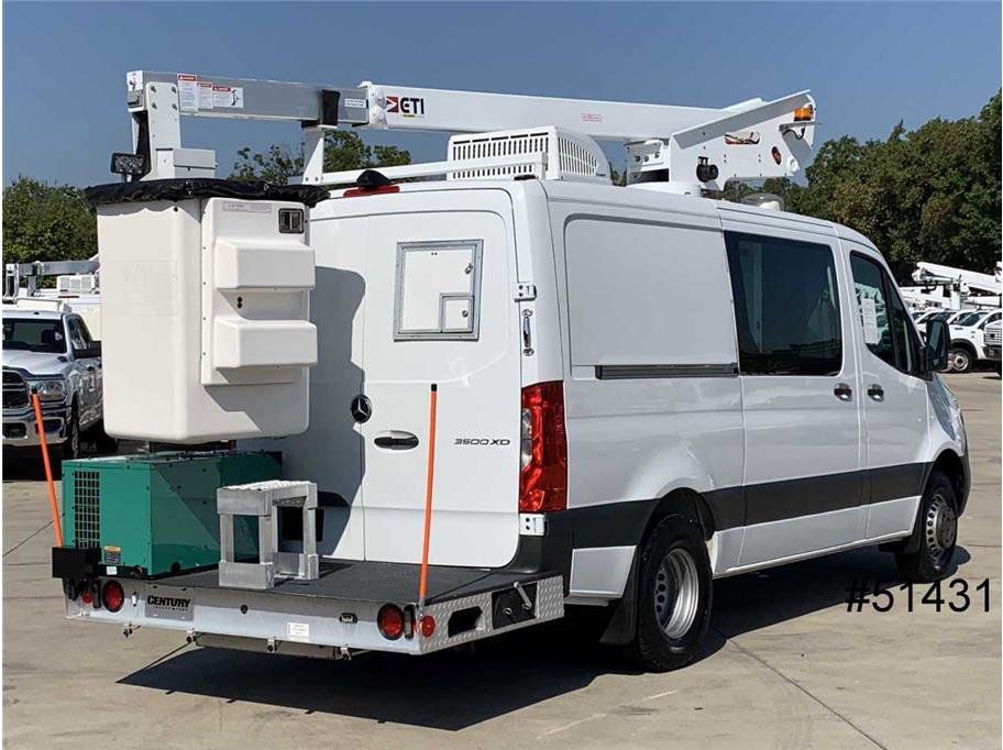 Used 2021 Mercedes-Benz Sprinter 3500 w/ Charging Package, Dashboard image 2