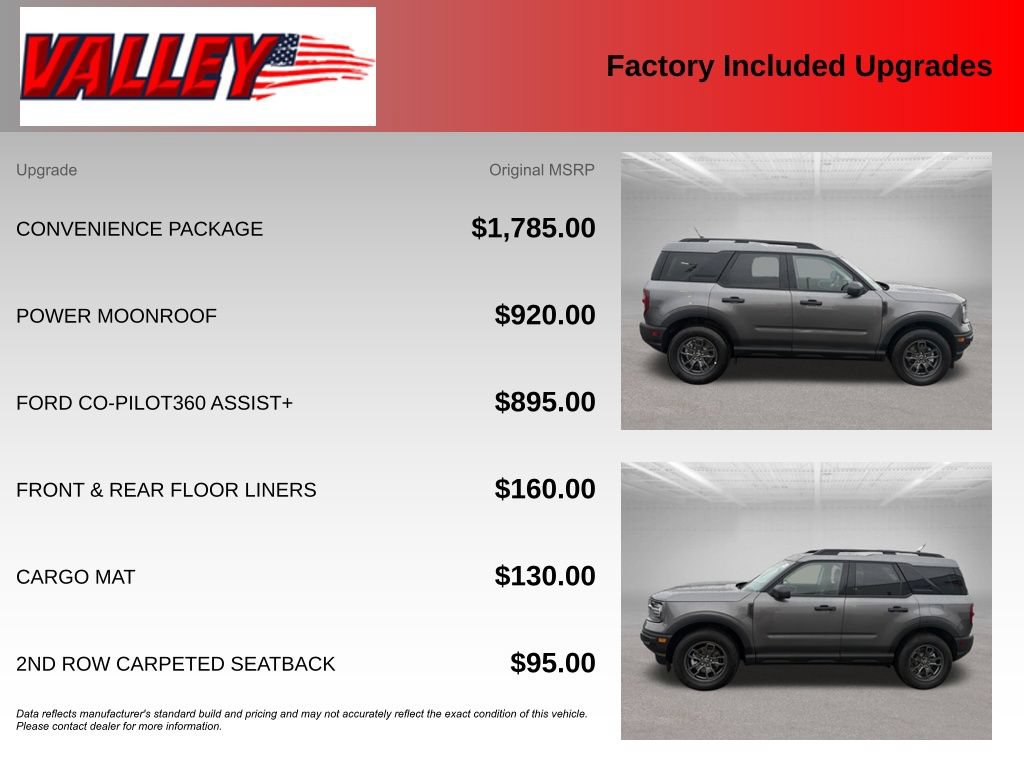 Used 2023 Ford Bronco Sport Big Bend w/ Convenience Package AWD/4WD image 5