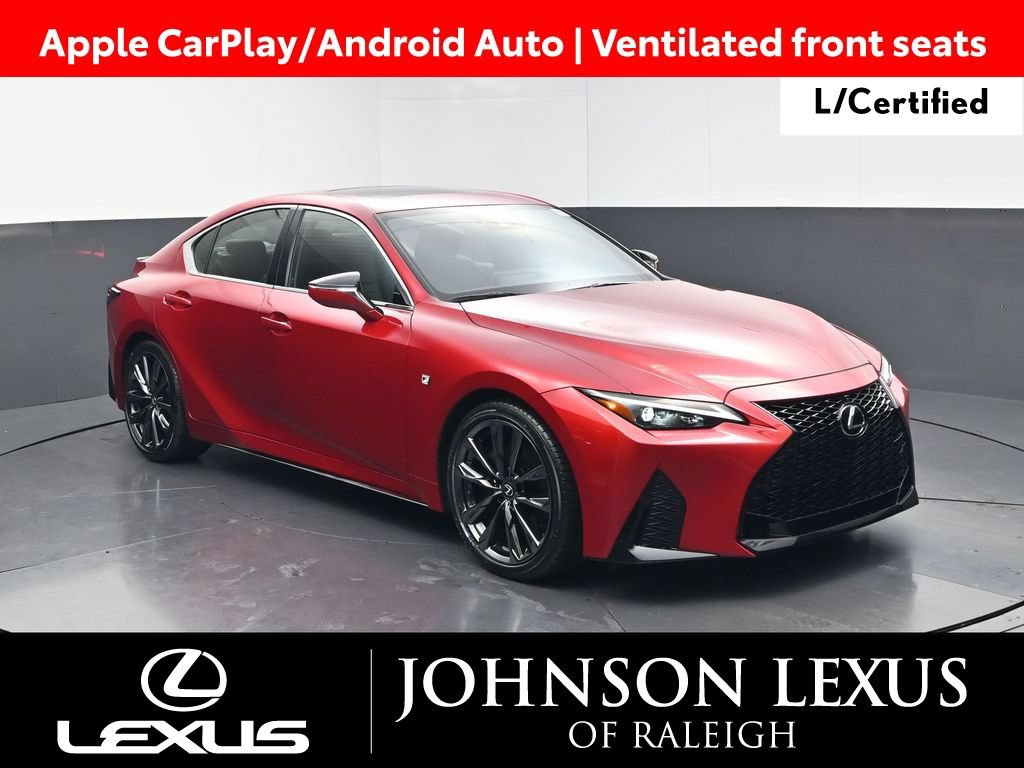 Certified 2023 Lexus IS 350 F Sport w/ Navigation Package RWD image 3