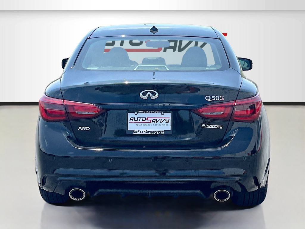 Used 2022 INFINITI Q50 Red Sport 400 AWD/4WD image 6