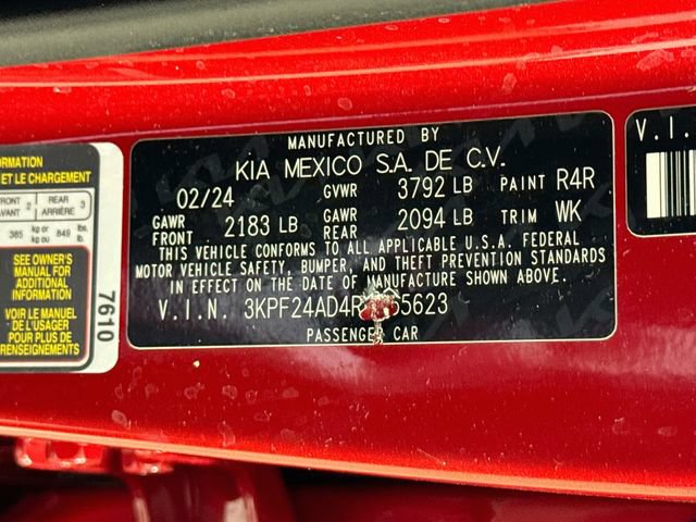 Used 2024 Kia Forte LXS w/ LXS Technology Package FWD image 29