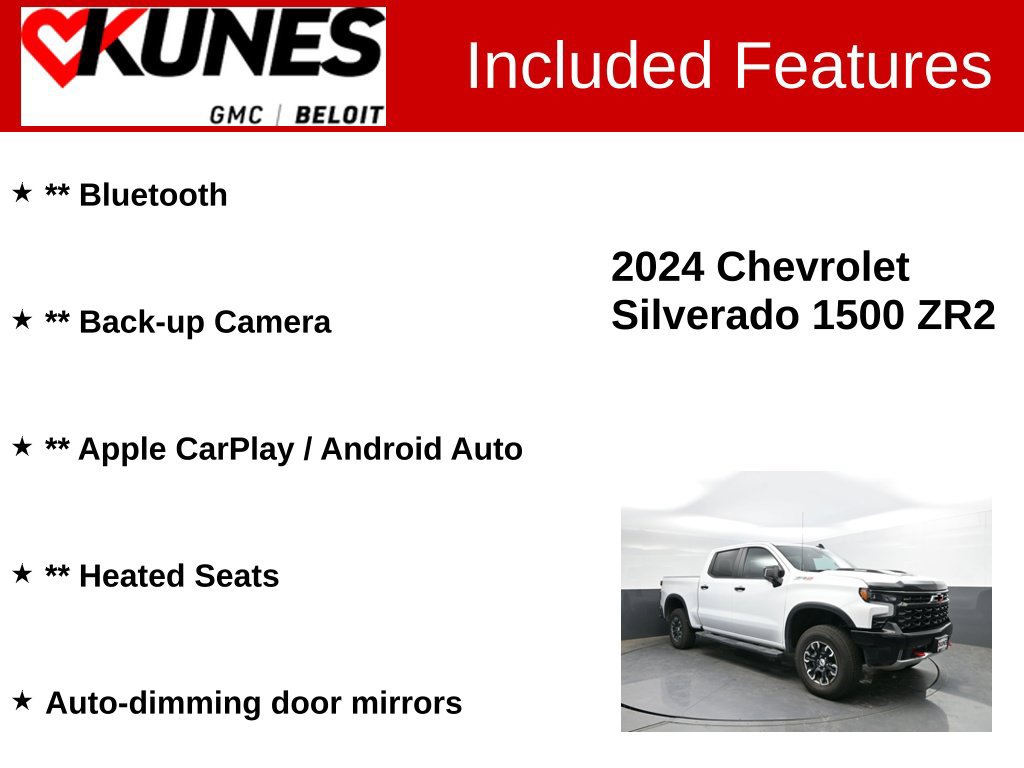 Used 2024 Chevrolet Silverado 1500 ZR2 AWD/4WD image 2