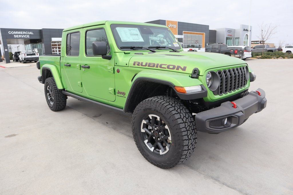 New 2026 Jeep Gladiator Rubicon w/ Steel Power Dome Hood Package