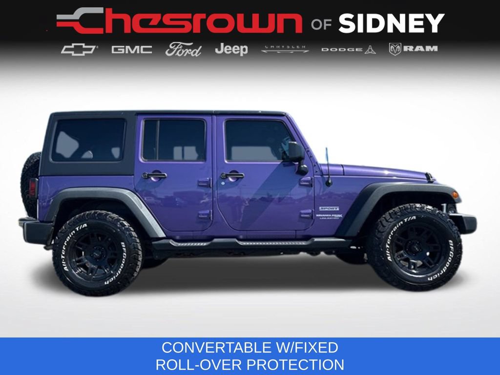 Used 2018 Jeep Wrangler Unlimited Sport w/ Connectivity Group AWD/4WD image 12