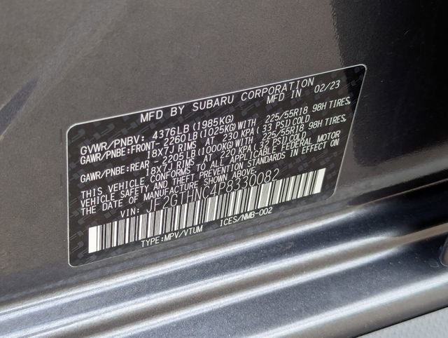 Certified 2023 Subaru Crosstrek 2.5i Limited AWD/4WD image 40