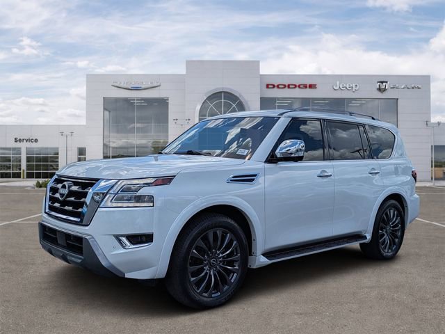Used 2023 Nissan Armada Platinum w/ Captain's Chairs Package AWD/4WD image 5