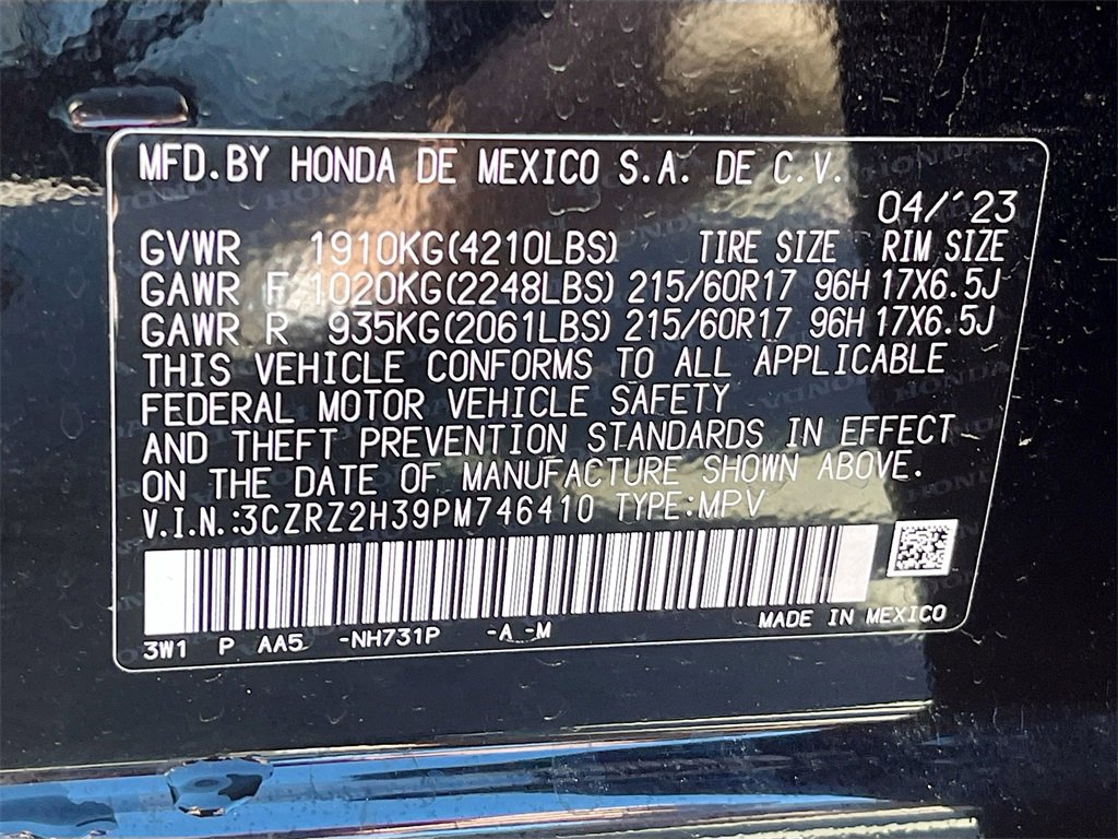 Used 2023 Honda HR-V LX image 28