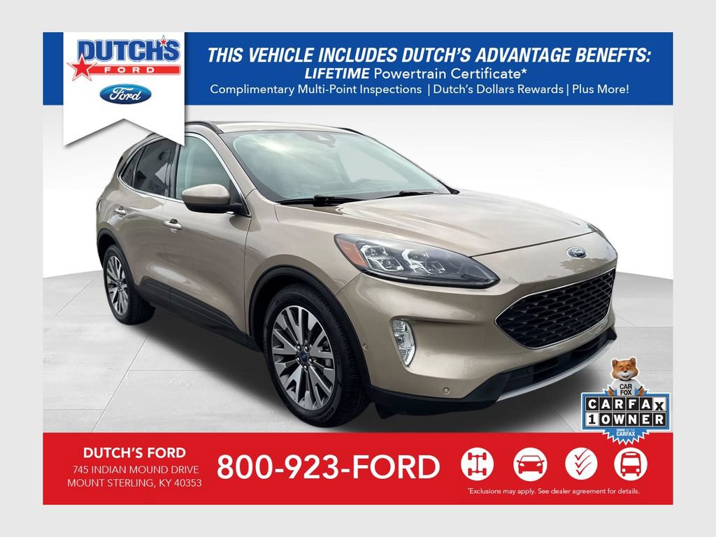 Used 2021 Ford Escape Titanium FWD image 1