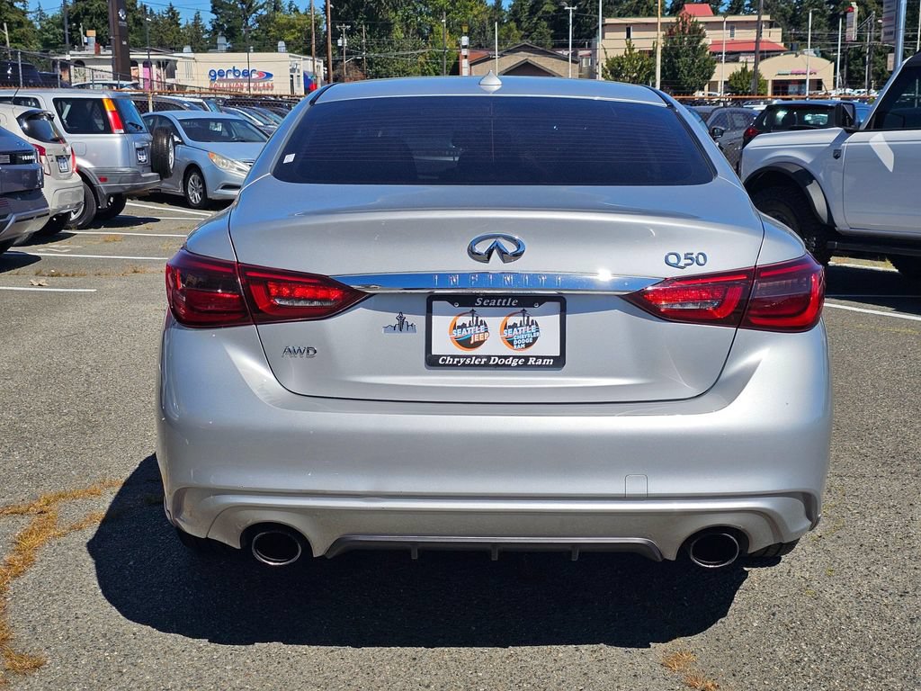 Used 2019 INFINITI Q50 Luxe w/ All Weather Package (L93) AWD/4WD image 7
