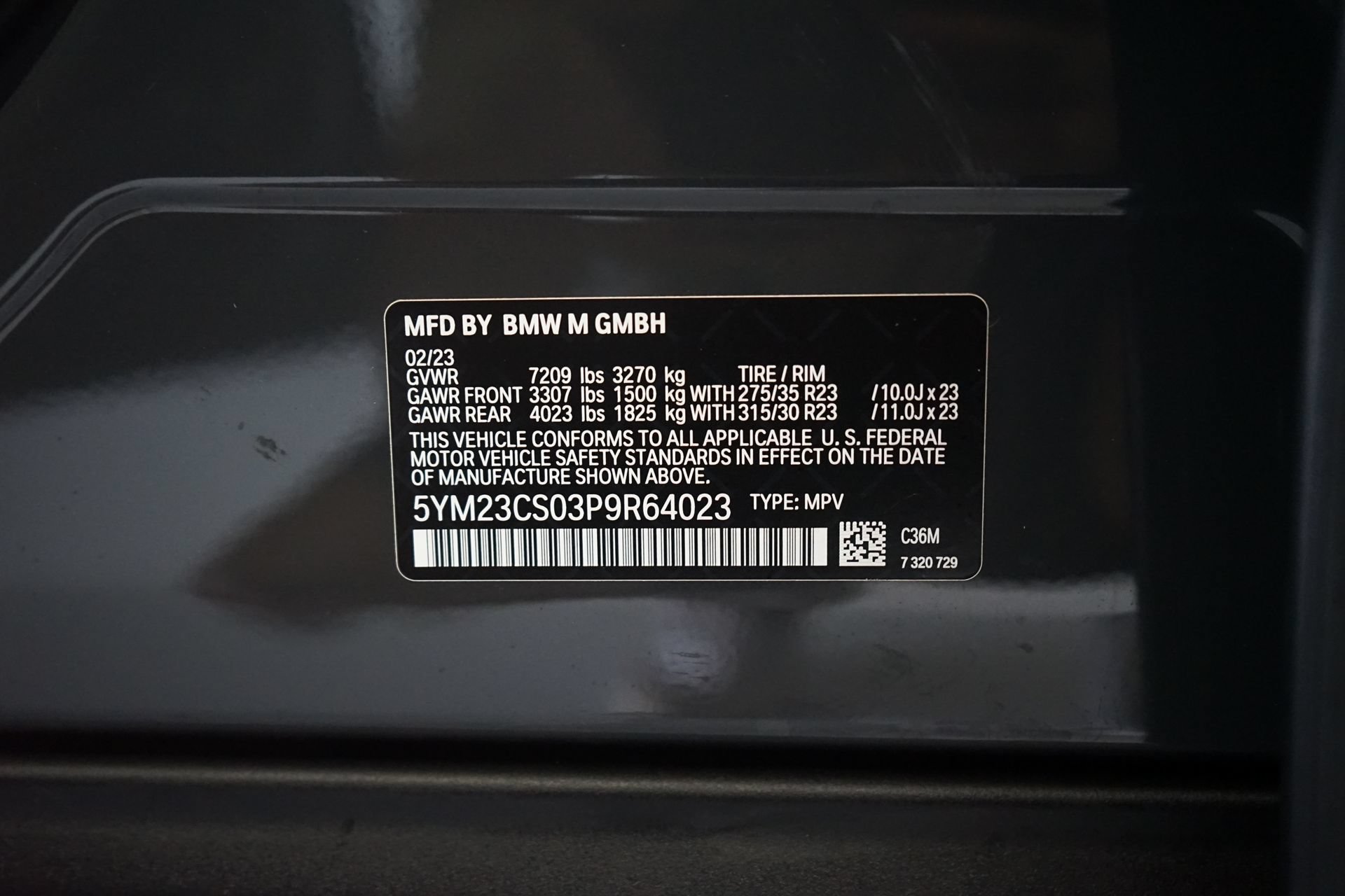 Used 2023 BMW XM AWD/4WD image 36